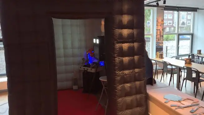 Opblaasbare Photobooth met begeleiding