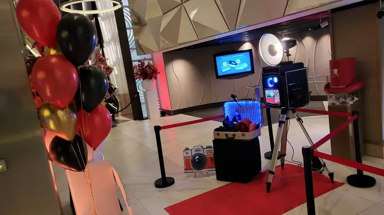 Photobooth bij Holland Casino