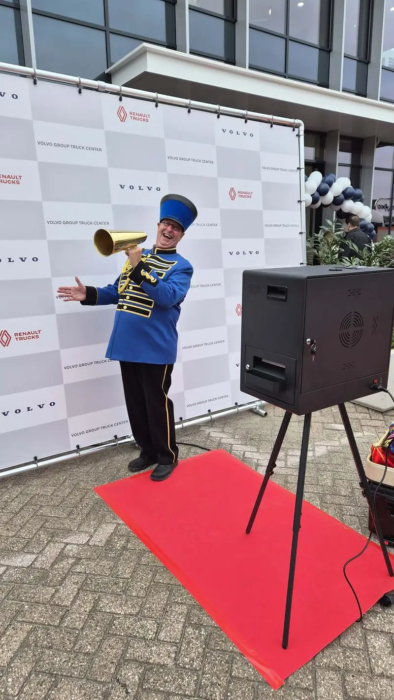 Photobooth Westland bij Volvo evenement
