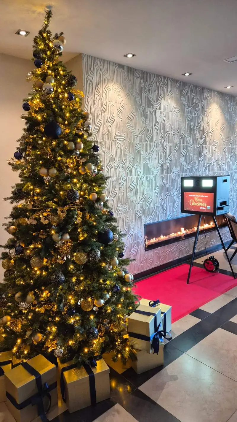 Photobooth Westland in kerstsfeer